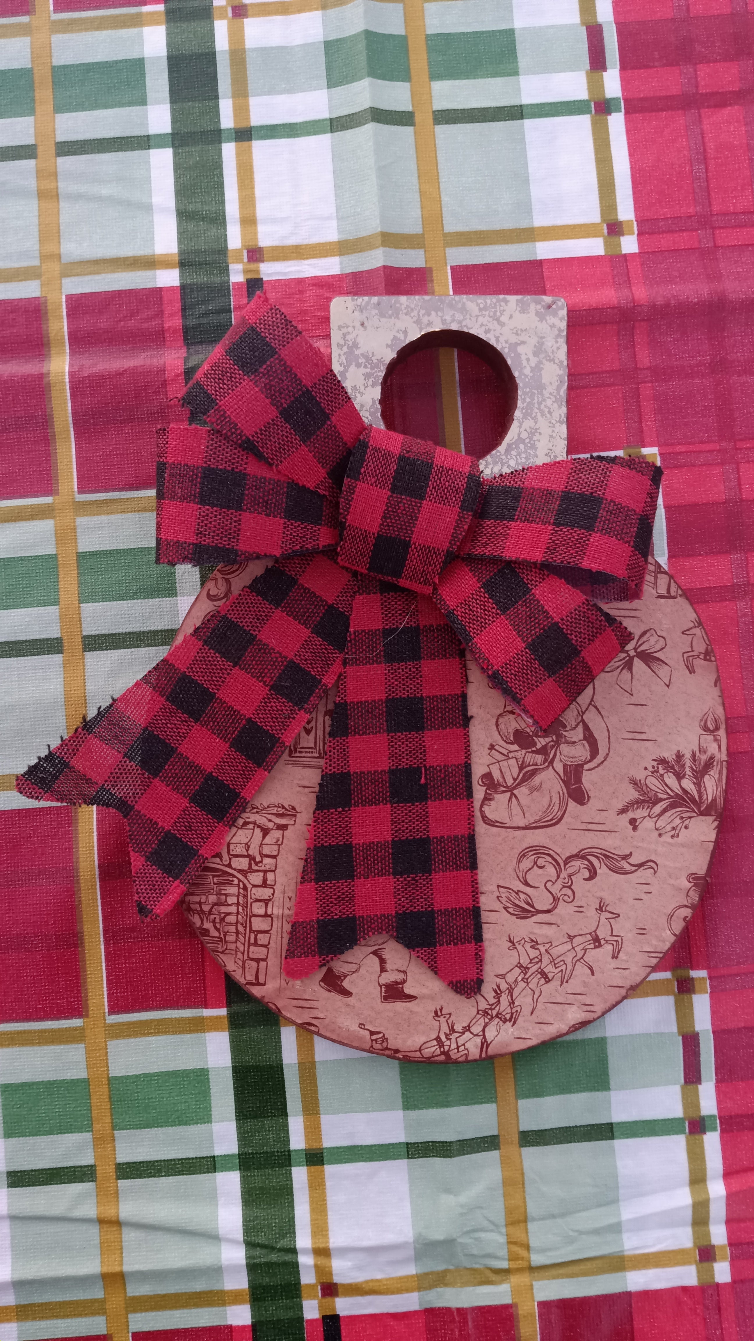 Handmade Christmas Ornaments! Santa